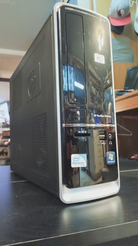 Retro slim intel dual - hp, pc